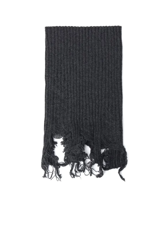 CRUSHED RIB NECKWARMER sold by Yohji Yamamoto