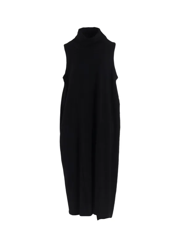 COMBINATION HIGH NECK DRESS made by Yohji Yamamoto