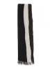 THREE-LAYERED WOOL SCARF sold by Yohji Yamamoto
