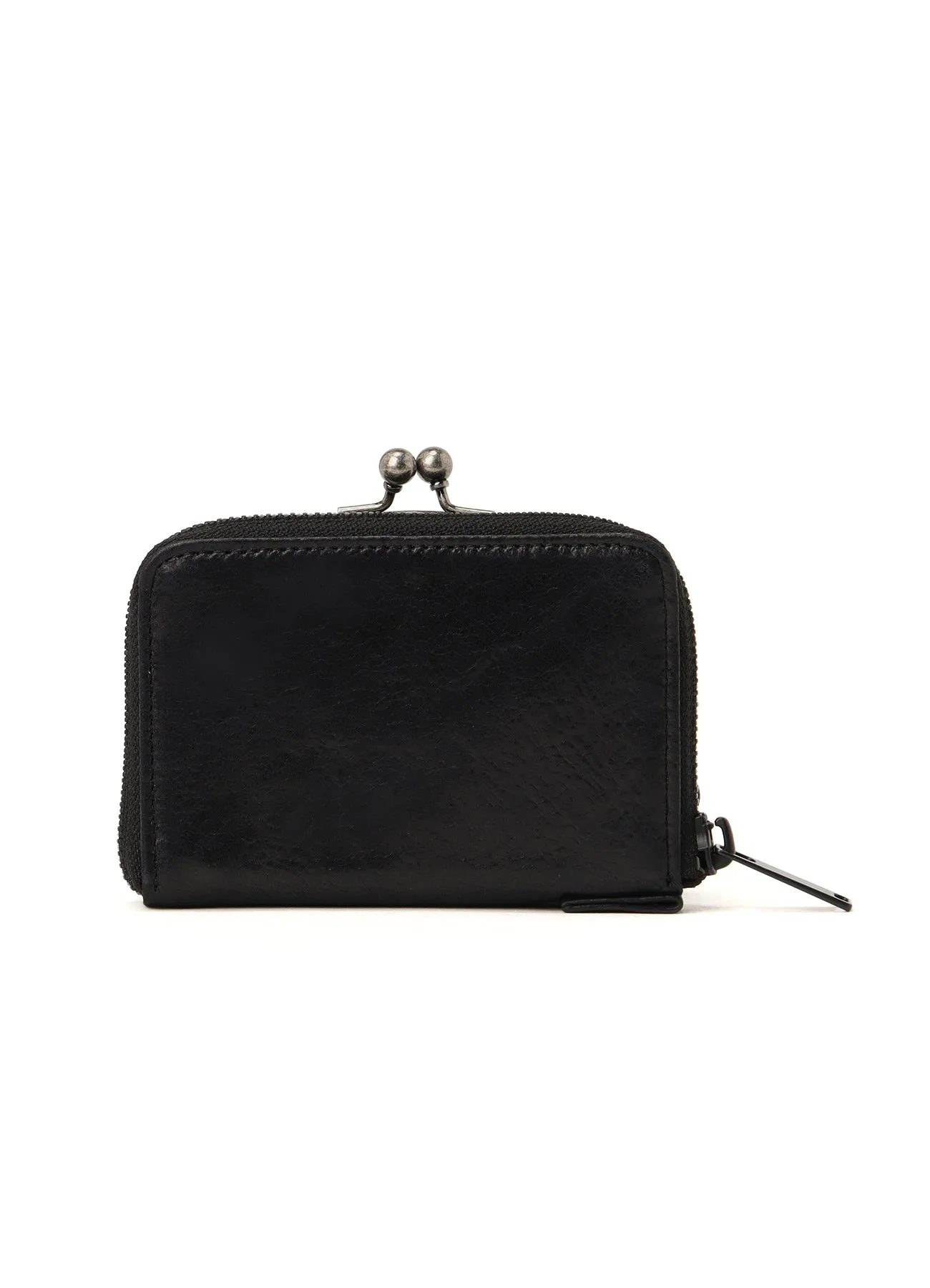 LEATHER WALLET W/ METAL CLASP sold by Yohji Yamamoto product image thumbnail 4