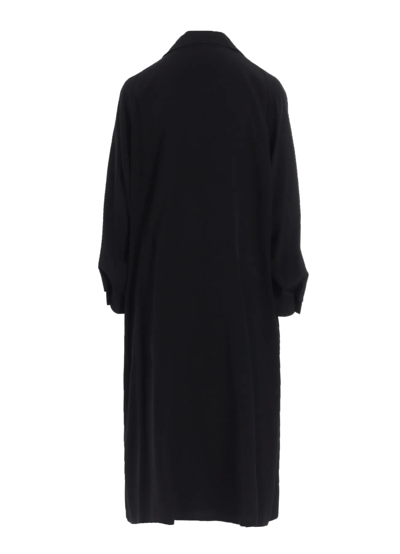 TA/PE CREPE DE CHINE OPEN COLLAR DRESS sold by Yohji Yamamoto product image thumbnail 3