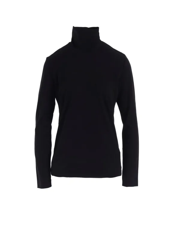 SOFT JERSEY HIGH NECK LONG T sold by Yohji Yamamoto