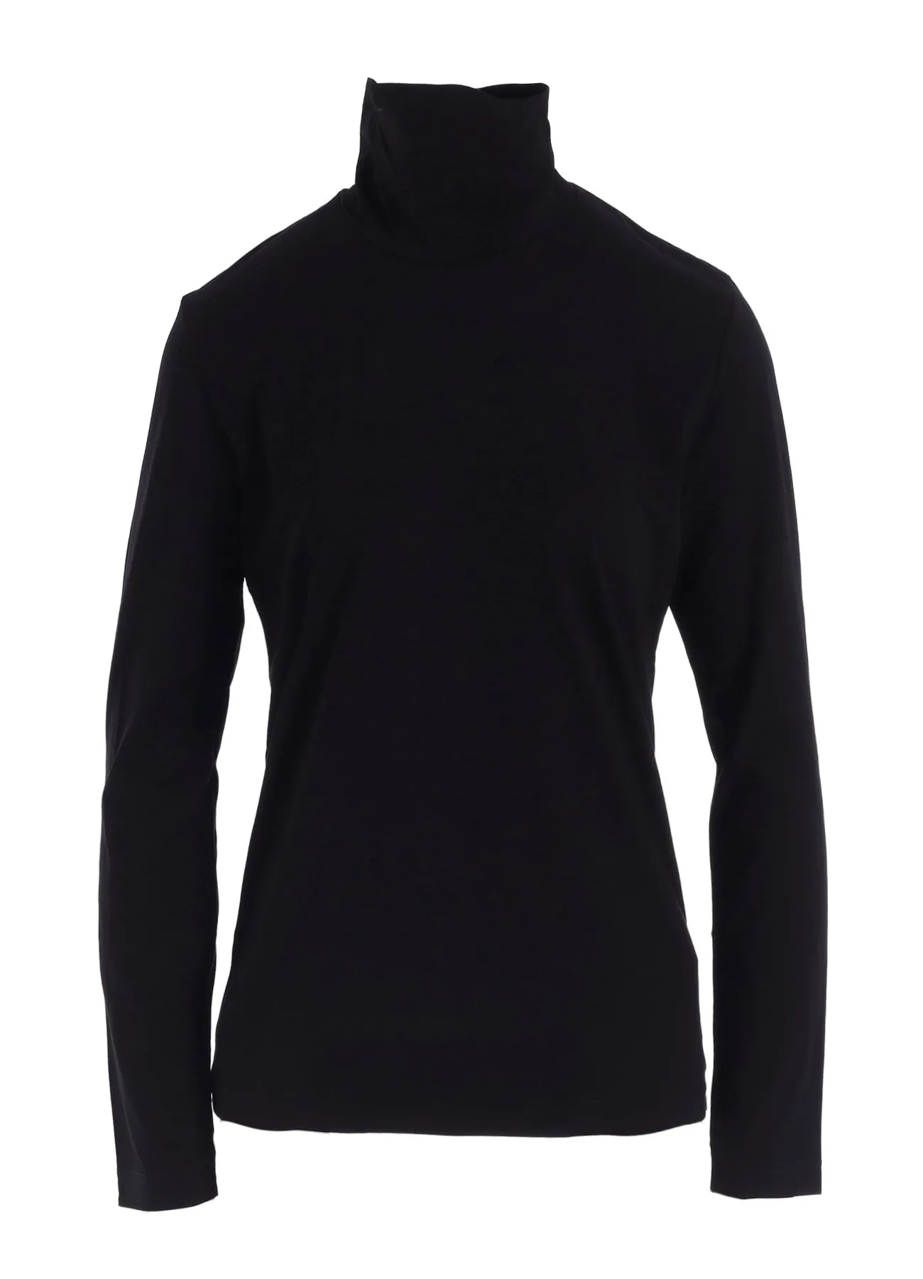 SOFT JERSEY HIGH NECK LONG T sold by Yohji Yamamoto product image thumbnail 2