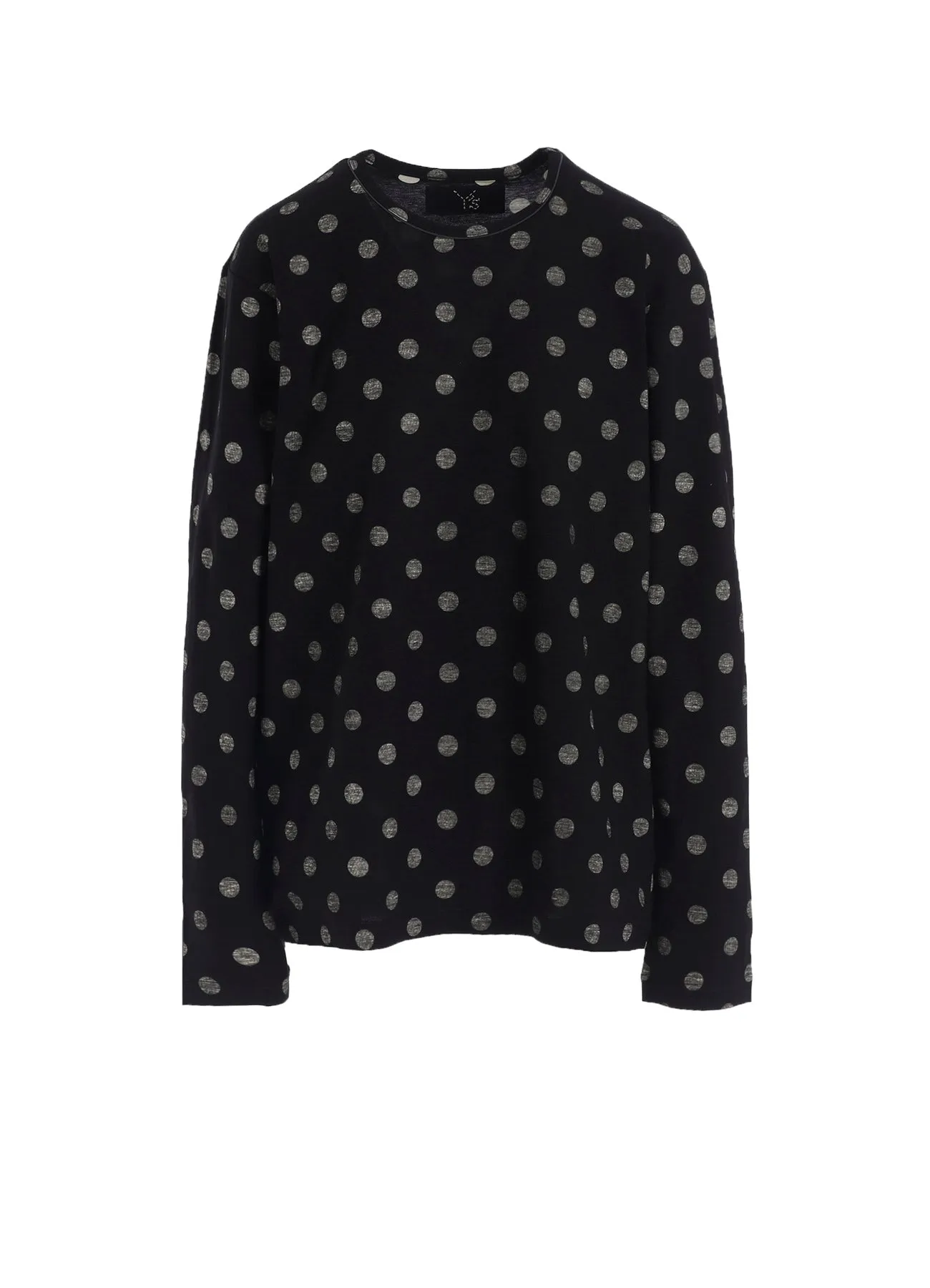 POLKA DOT Y'S STITCH LONGSLEEVE BIG T sold by Yohji Yamamoto