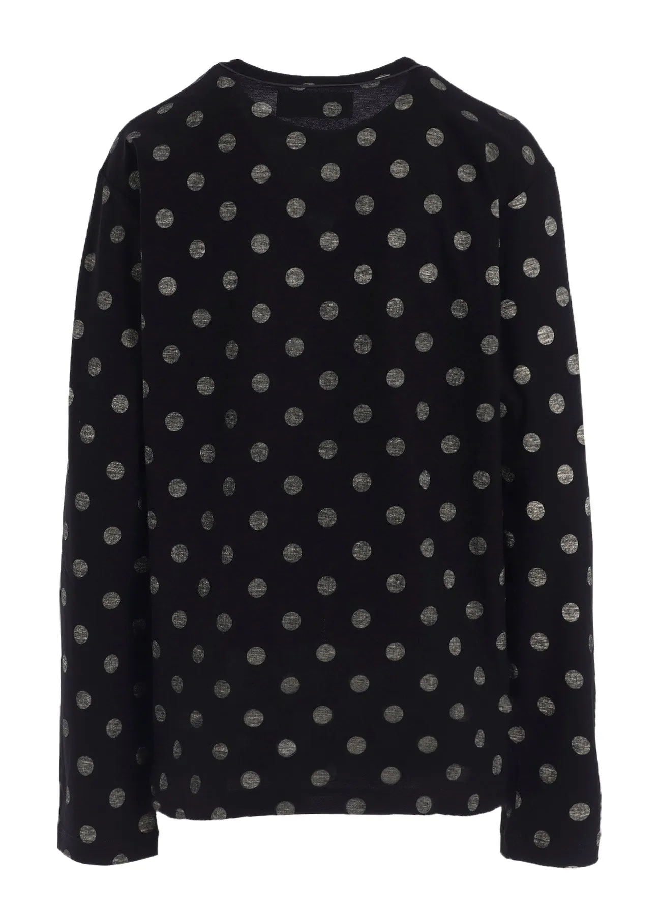 POLKA DOT Y'S STITCH LONGSLEEVE BIG T sold by Yohji Yamamoto product image thumbnail 3