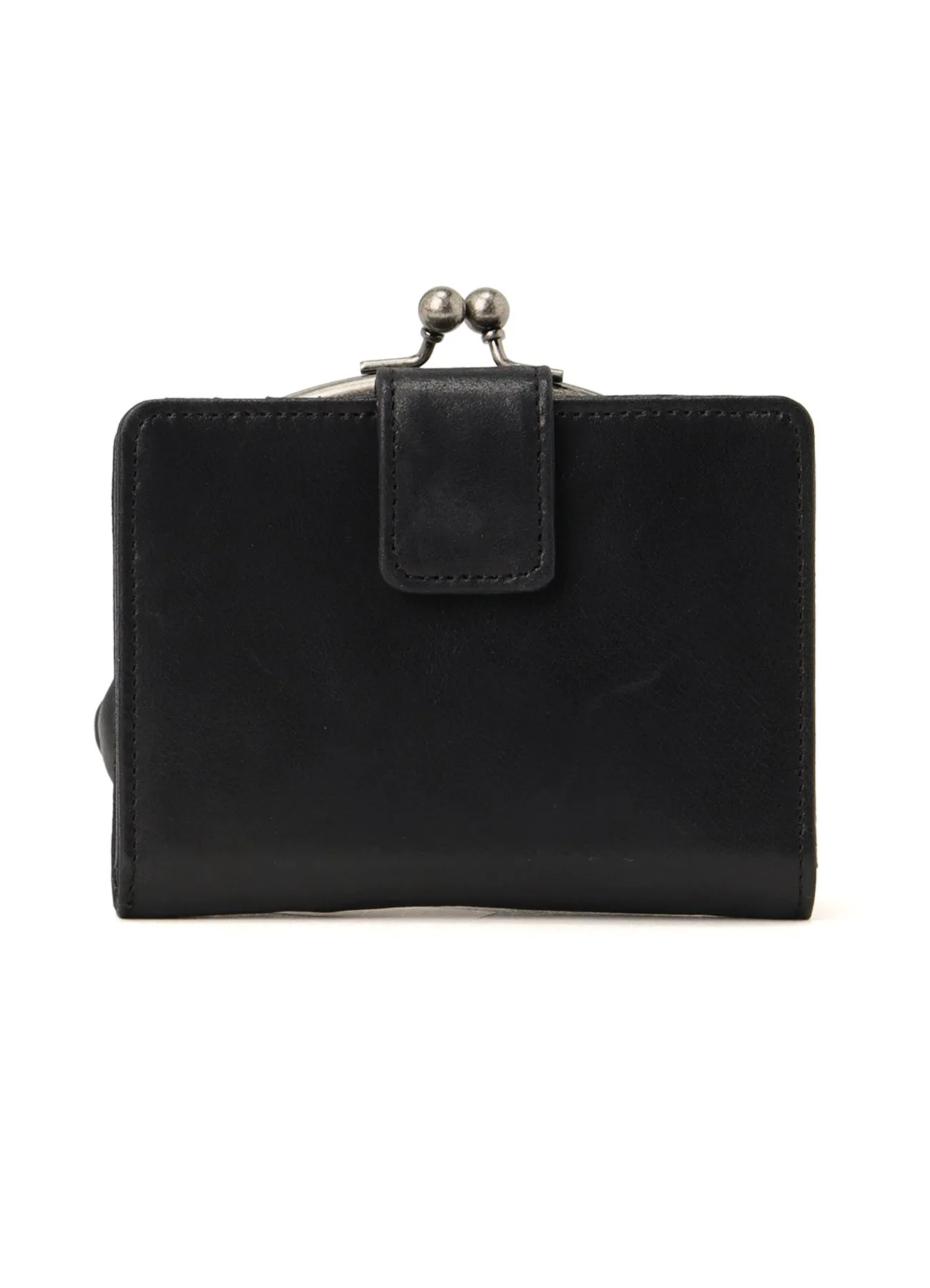 LEATHER CARD CASE W/ METAL CLASP sold by Yohji Yamamoto product image thumbnail 4