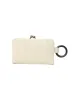 SEMI-GLOSSY LEATHER KEY CASE W/ METAL CLASP sold by Yohji Yamamoto