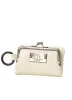 SEMI-GLOSSY LEATHER KEY CASE W/ METAL CLASP sold by Yohji Yamamoto