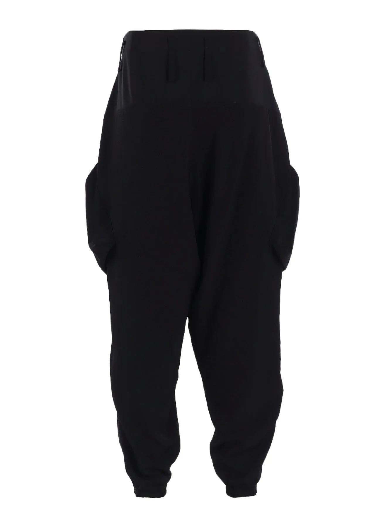 TA/PE CREPE DE CHINE FLIGHT PANTS sold by Yohji Yamamoto product image thumbnail 3