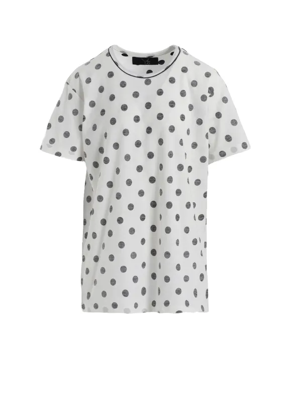POLKA DOT Y'S STITCH BIG T made by Yohji Yamamoto
