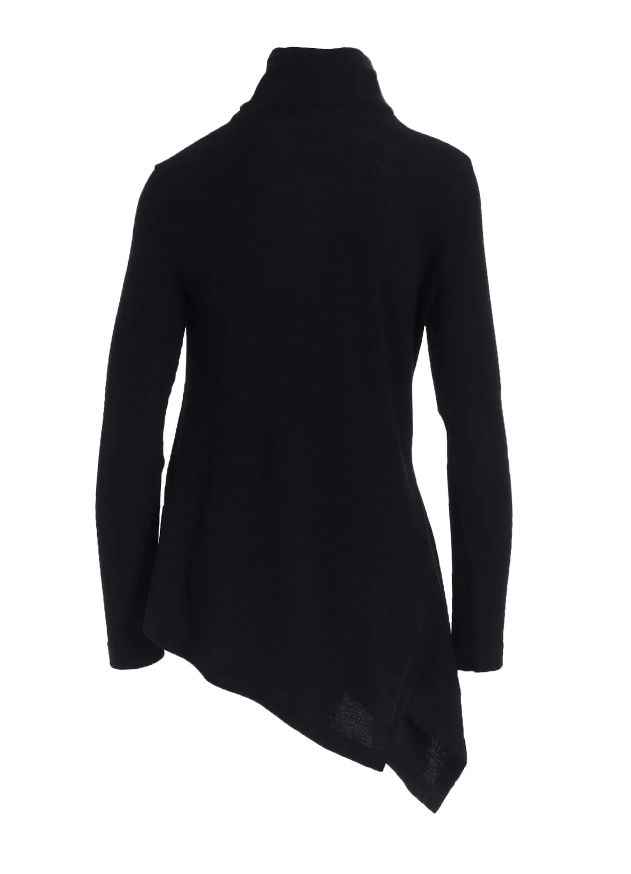 RIB/DENIM COMBINATION FLARE T WITH GATHERS sold by Yohji Yamamoto product image thumbnail 3