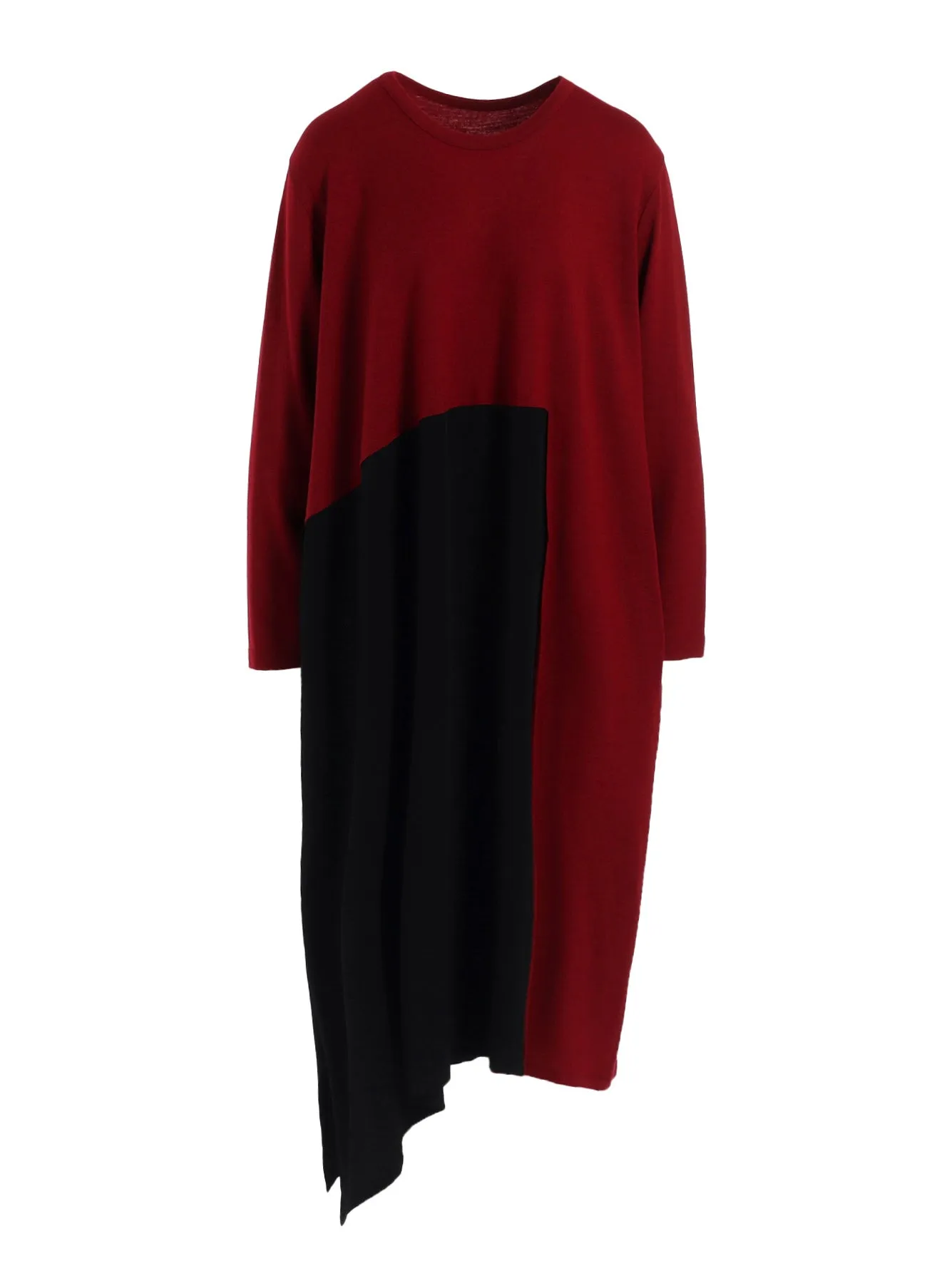 COMBINATION LONG SLEEVE DRESS sold by Yohji Yamamoto product image thumbnail 2