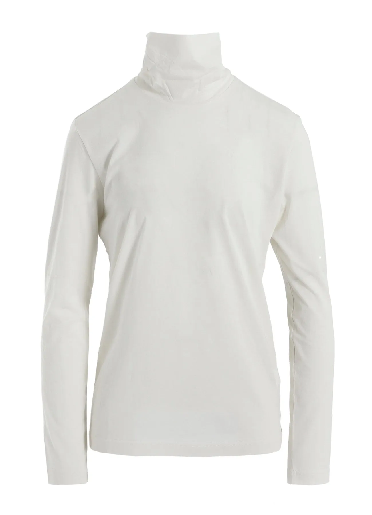 SOFT JERSEY HIGH NECK LONG T sold by Yohji Yamamoto product image thumbnail 2