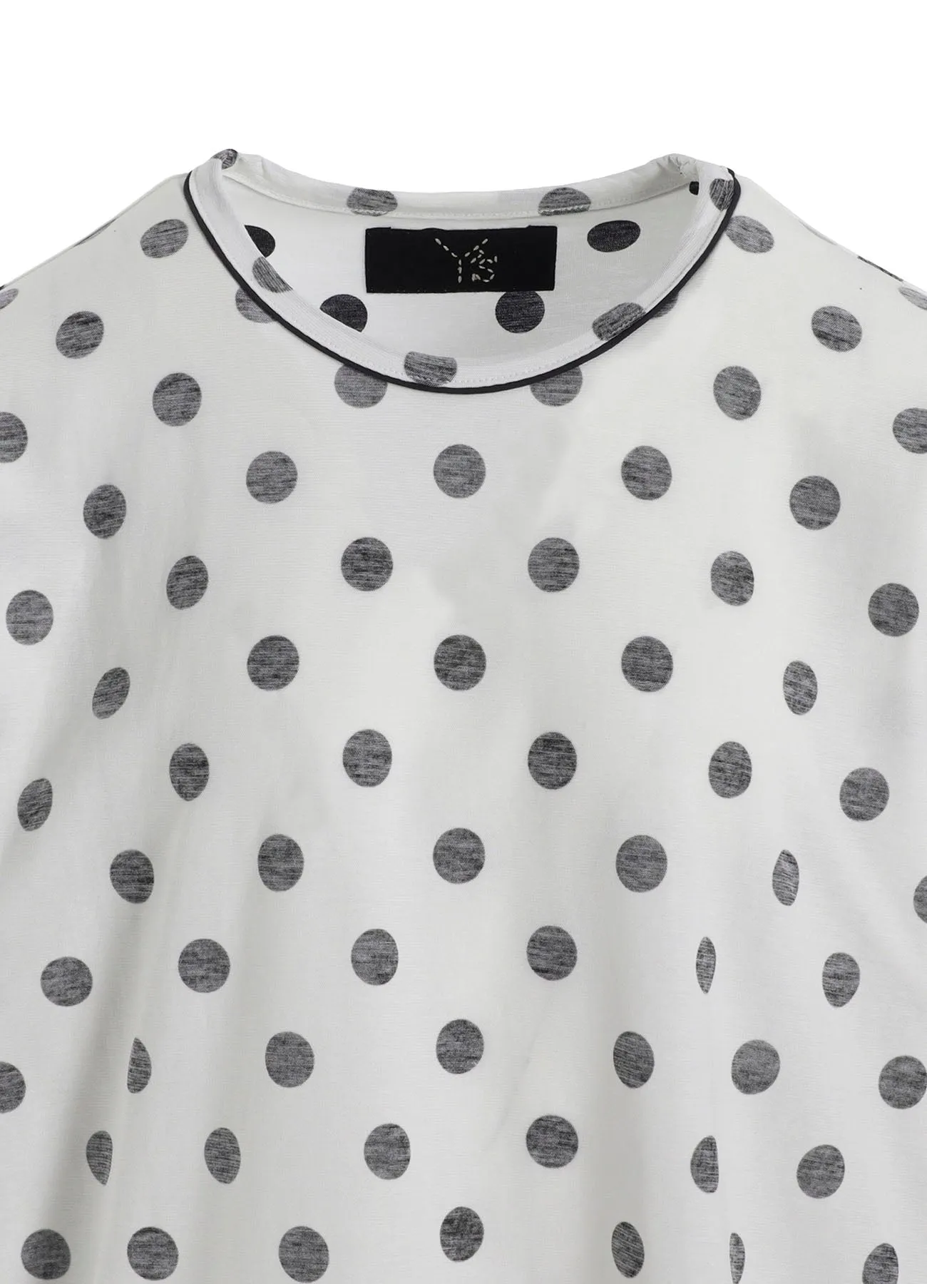 POLKA DOT Y'S STITCH LONGSLEEVE BIG T sold by Yohji Yamamoto product image thumbnail 5