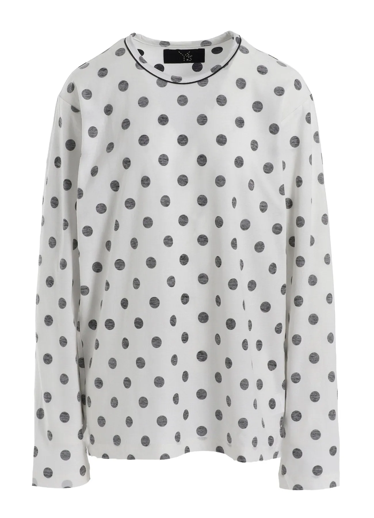POLKA DOT Y'S STITCH LONGSLEEVE BIG T sold by Yohji Yamamoto product image thumbnail 2