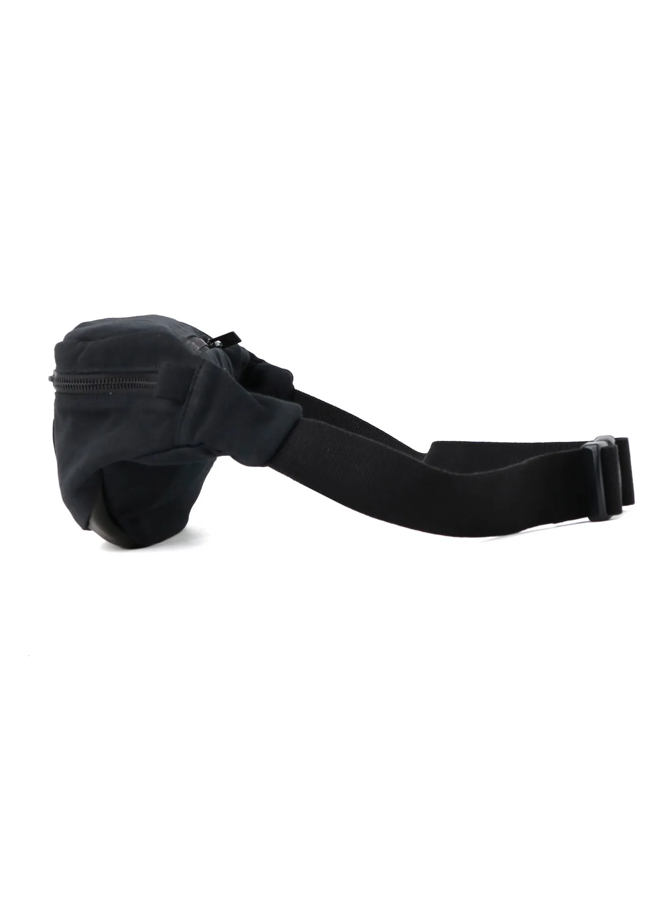 COTTON LINEN TWILL / LEATHER CROSSBODY BAG sold by Yohji Yamamoto product image thumbnail 3