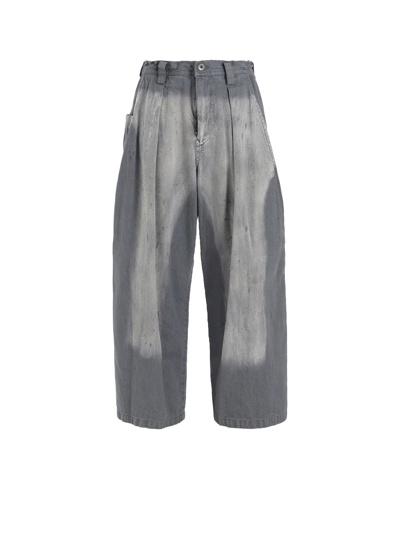 SPOTTED DENIM FRONT BIG POCKET PANTS sold by Yohji Yamamoto