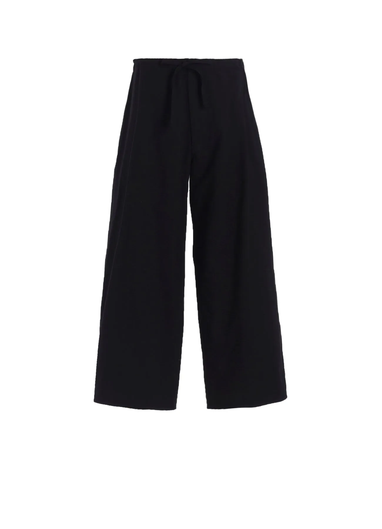 COTTON TWILL STRAIGHT STRING PANTS sold by Yohji Yamamoto