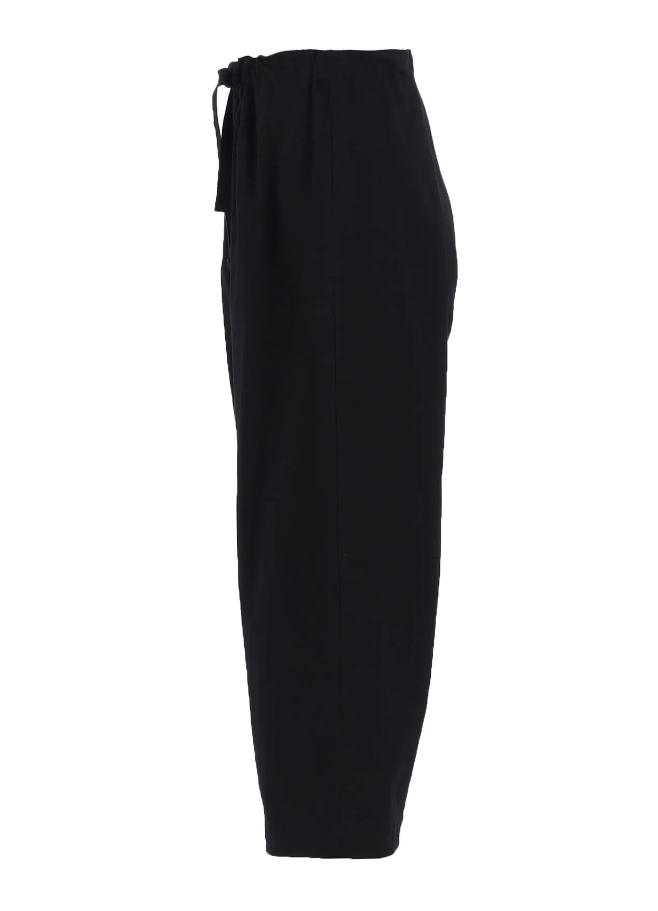 COTTON TWILL STRAIGHT STRING PANTS sold by Yohji Yamamoto product image thumbnail 3