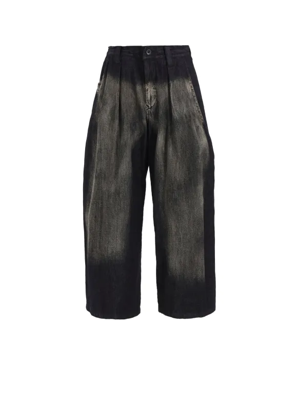 SPOTTED DENIM FRONT BIG POCKET PANTS sold by Yohji Yamamoto