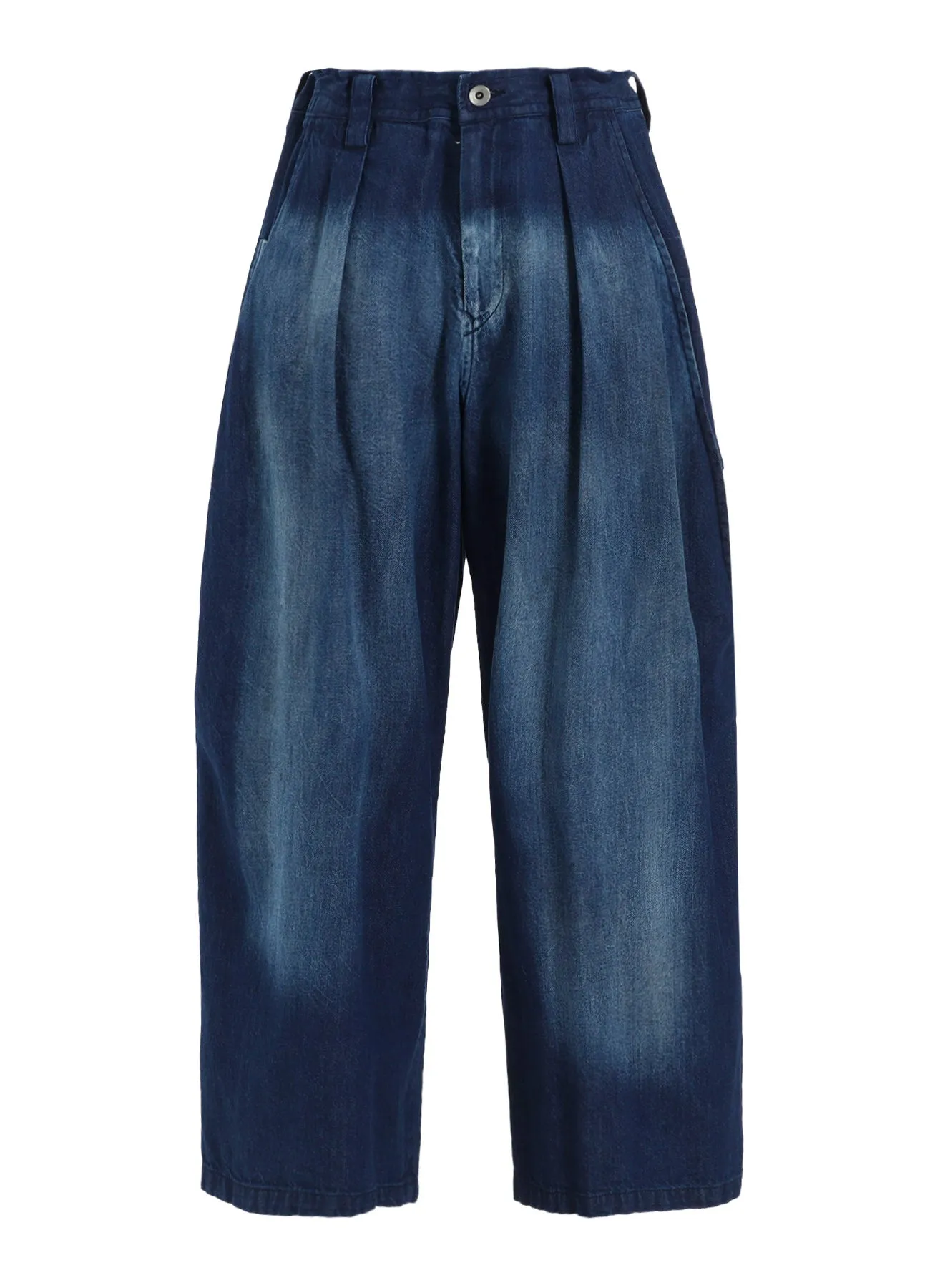 SPOTTED DENIM FRONT BIG POCKET PANTS sold by Yohji Yamamoto product image thumbnail 2