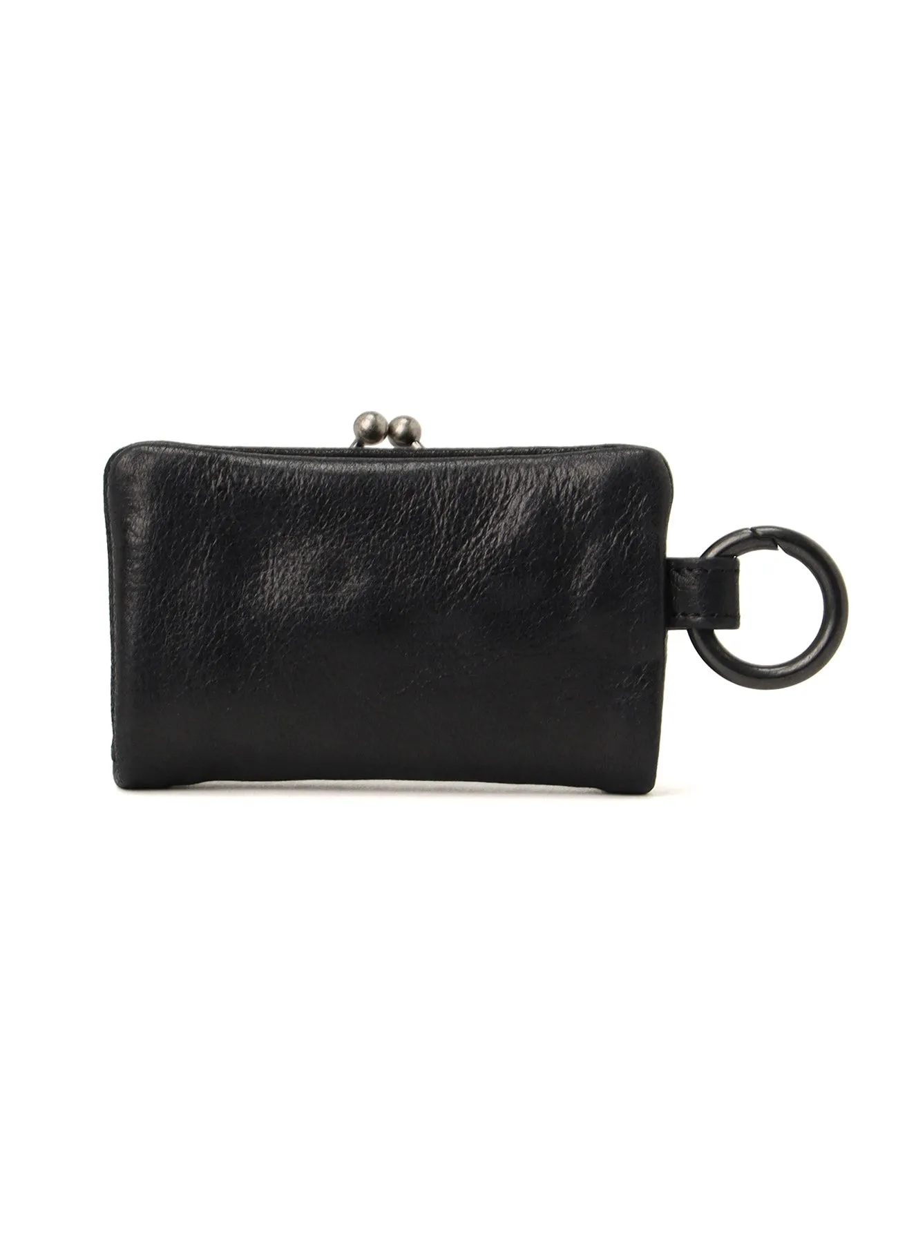 LEATHER KEY CASE W/ METAL CLASP sold by Yohji Yamamoto product image thumbnail 4