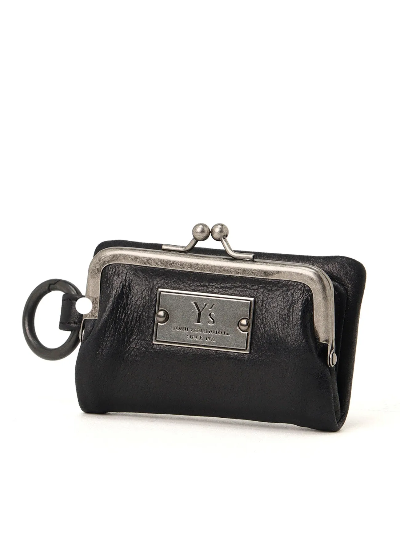 LEATHER KEY CASE W/ METAL CLASP sold by Yohji Yamamoto