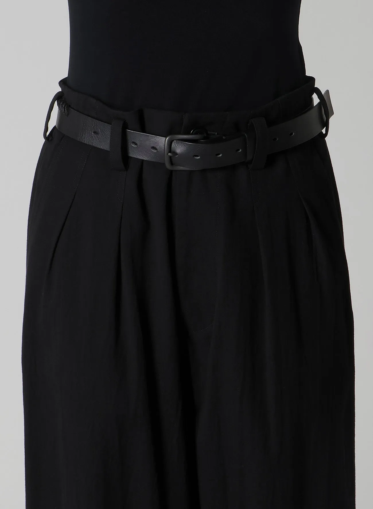 C/RY GABARDINE 2-TUCK SAROUEL PANTS sold by Yohji Yamamoto product image thumbnail 5