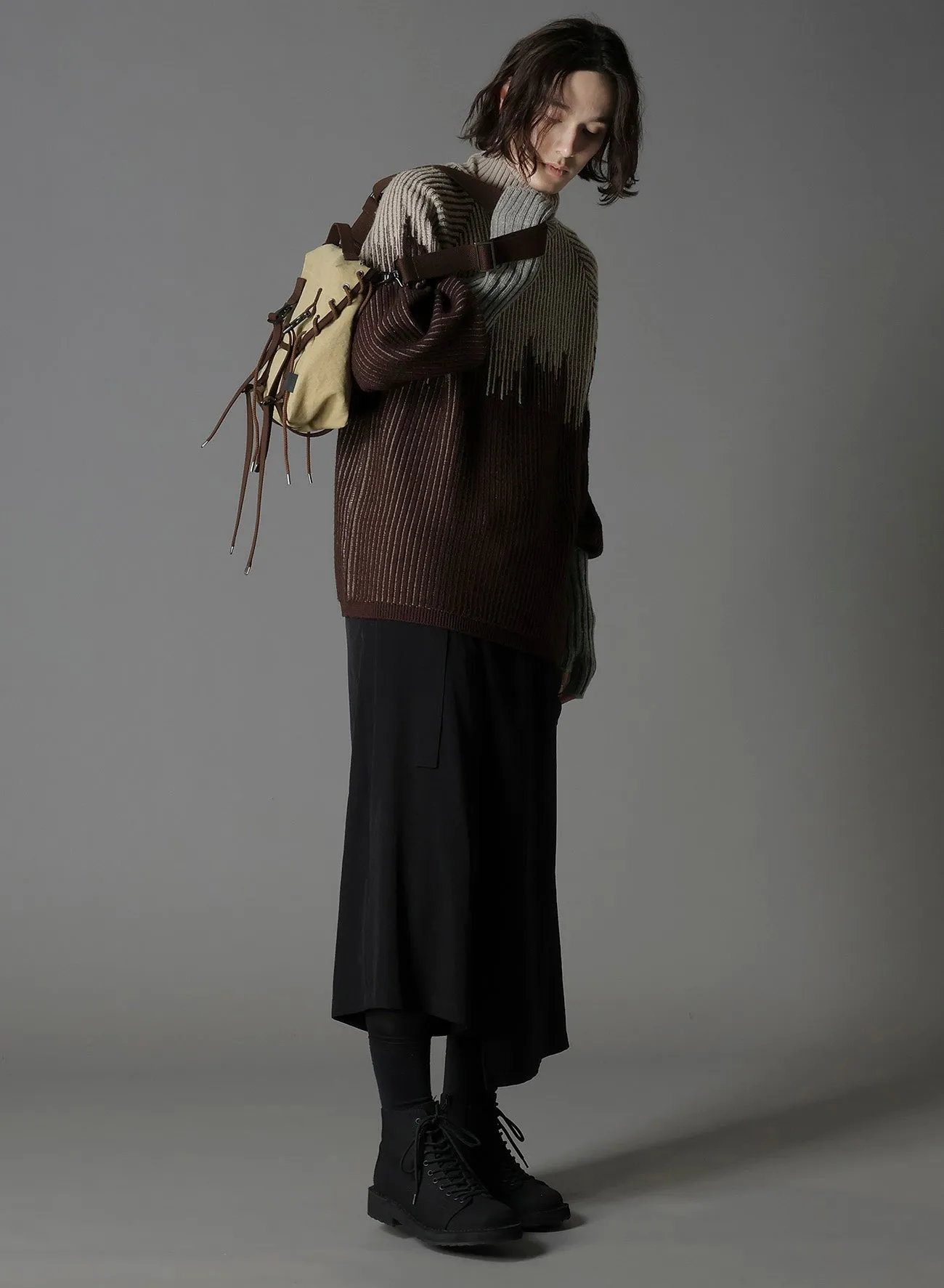 CANVAS SHOULDER BAG sold by Yohji Yamamoto product image thumbnail 5