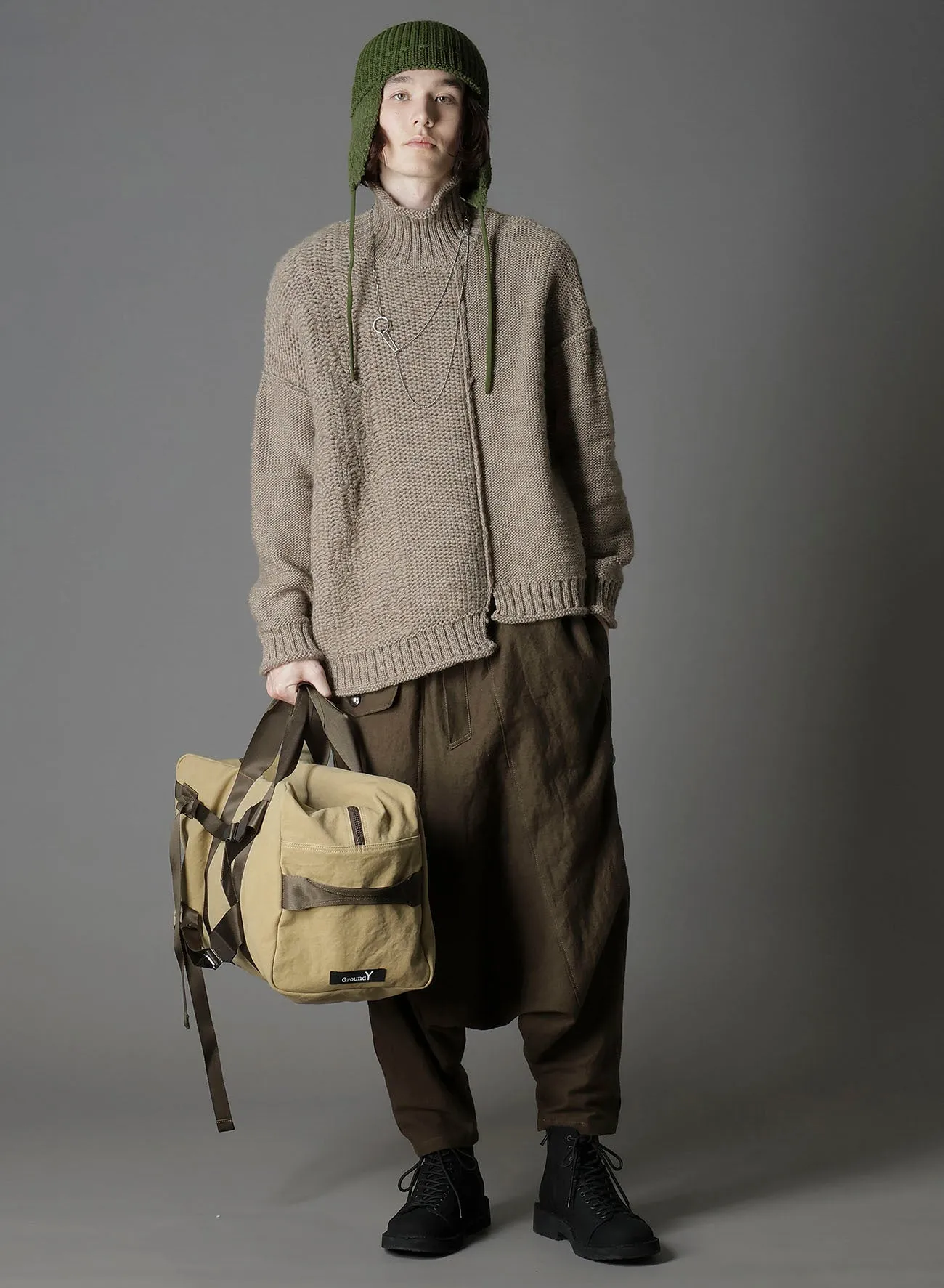 BRASS MULTI NECKLACE sold by Yohji Yamamoto product image thumbnail 5