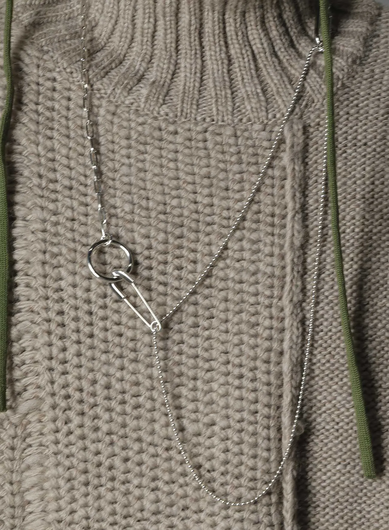 BRASS MULTI NECKLACE sold by Yohji Yamamoto product image thumbnail 4