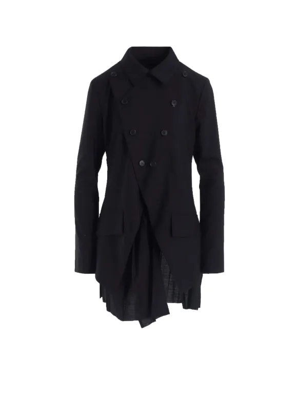 TROPICAL PLEATS DESIGNED JACKET sold by Yohji Yamamoto