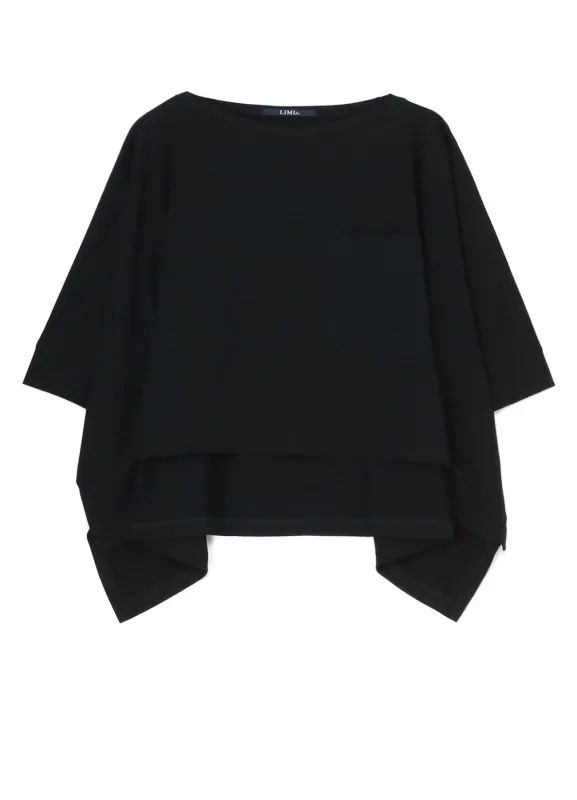 60/2 COTTON JERSEY BIG SQUARE T-SHIRT sold by Yohji Yamamoto