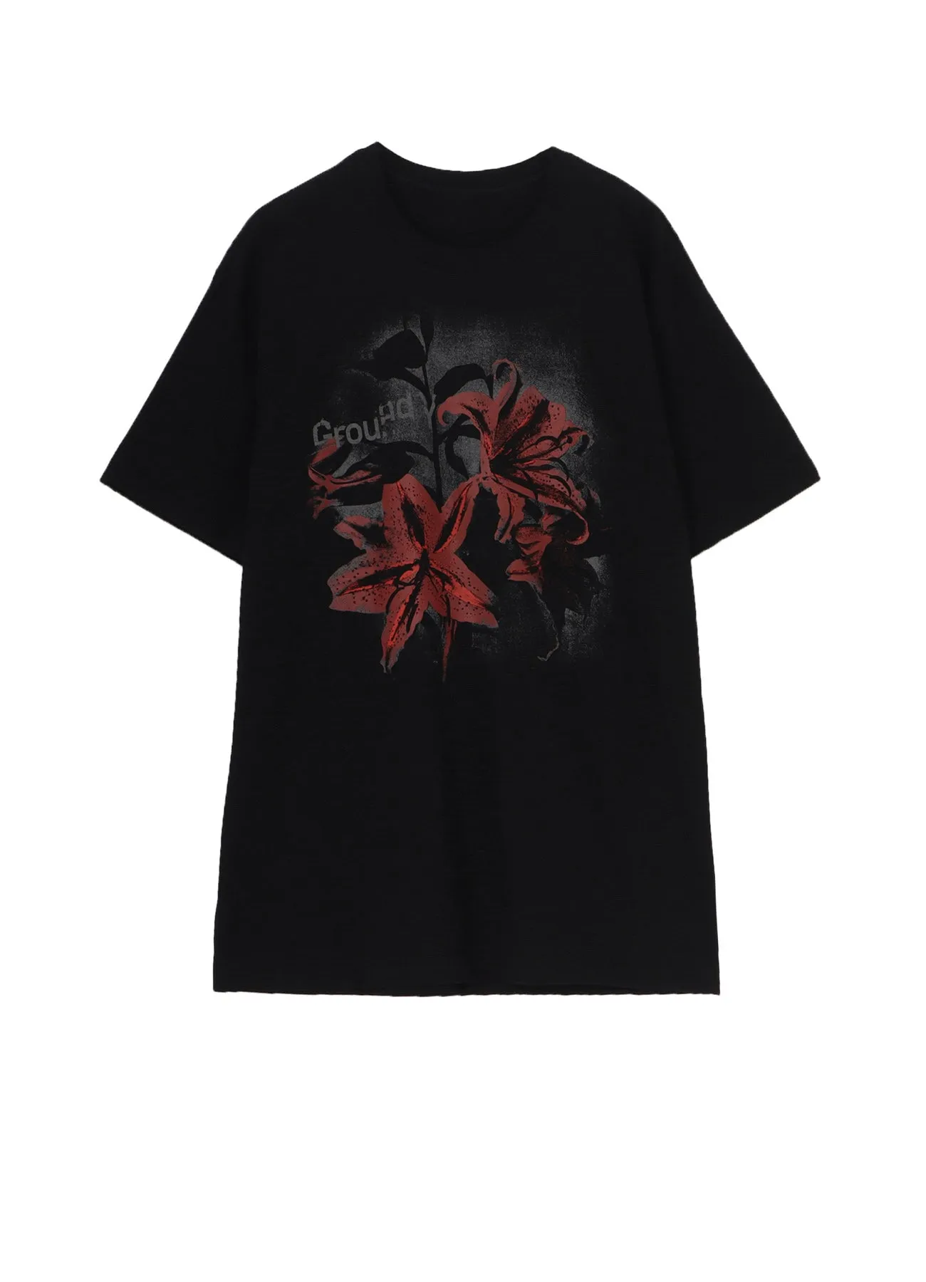 20/COTTON JERSEY MASK BLUE T-SHIRT sold by Yohji Yamamoto