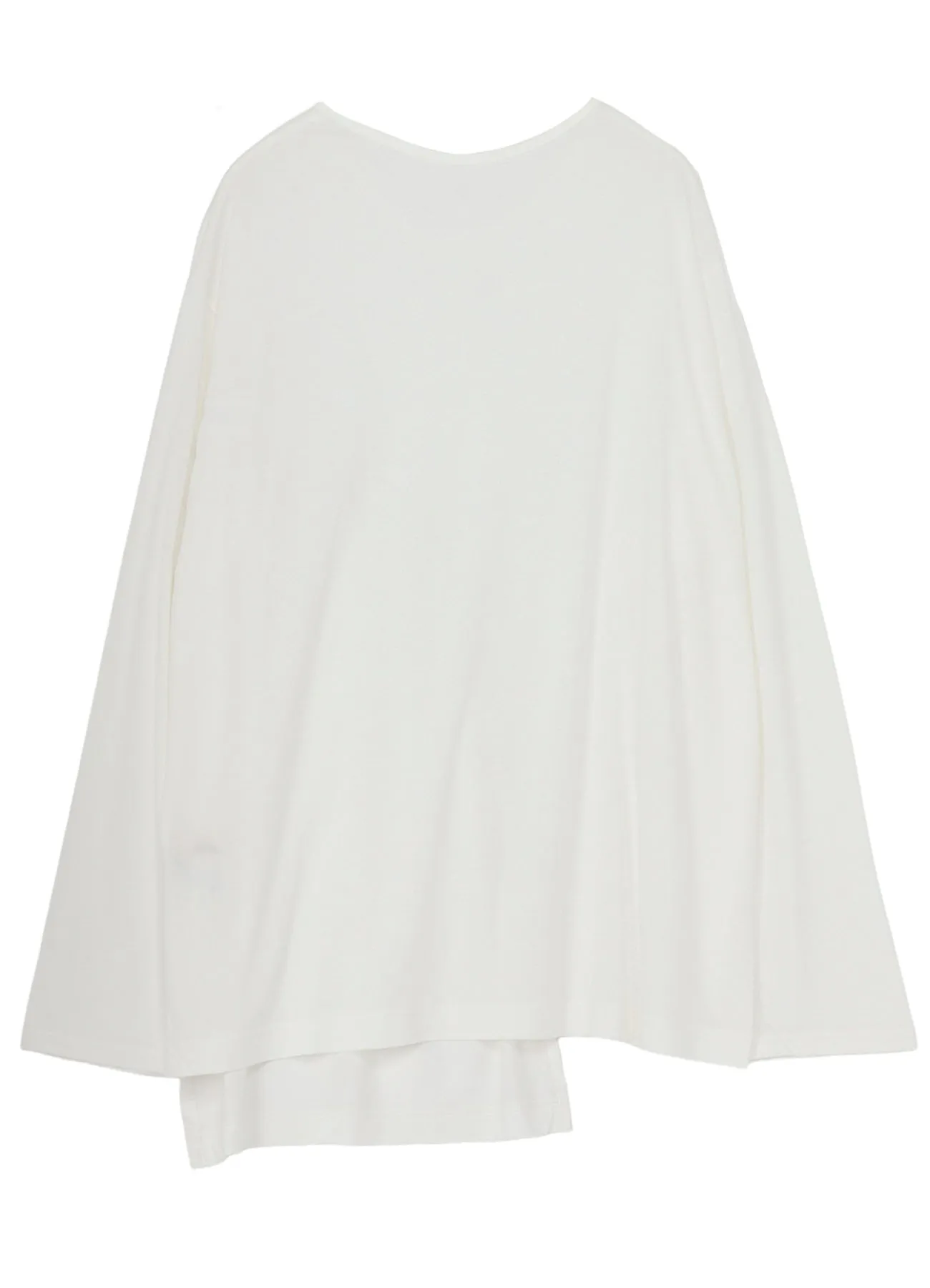 C/MO JERSEY CURVED CRAWCORD LONG SLEEVED T-SHIRT sold by Yohji Yamamoto product image thumbnail 3