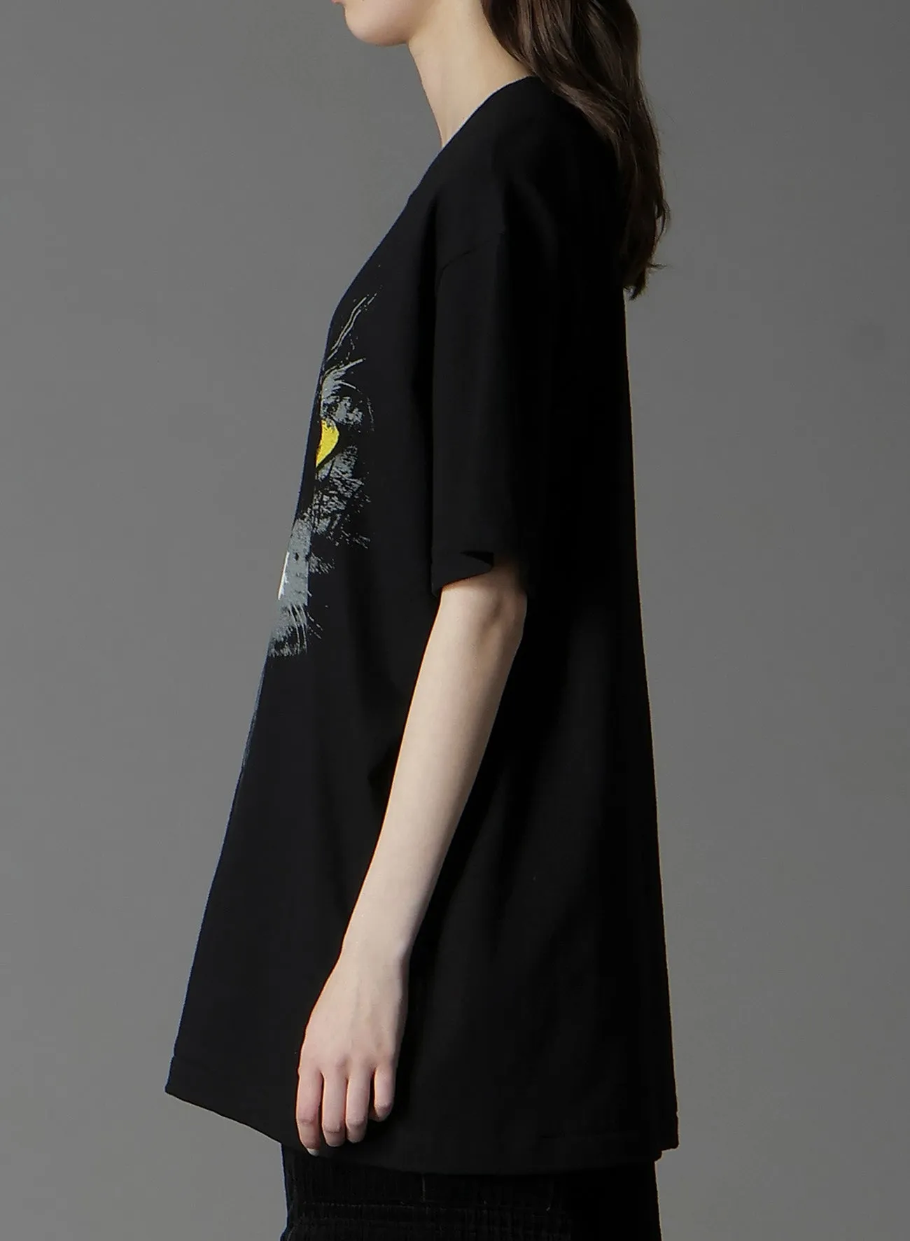 20/COTTON JERSEY CAT T-SHIRT sold by Yohji Yamamoto product image thumbnail 4