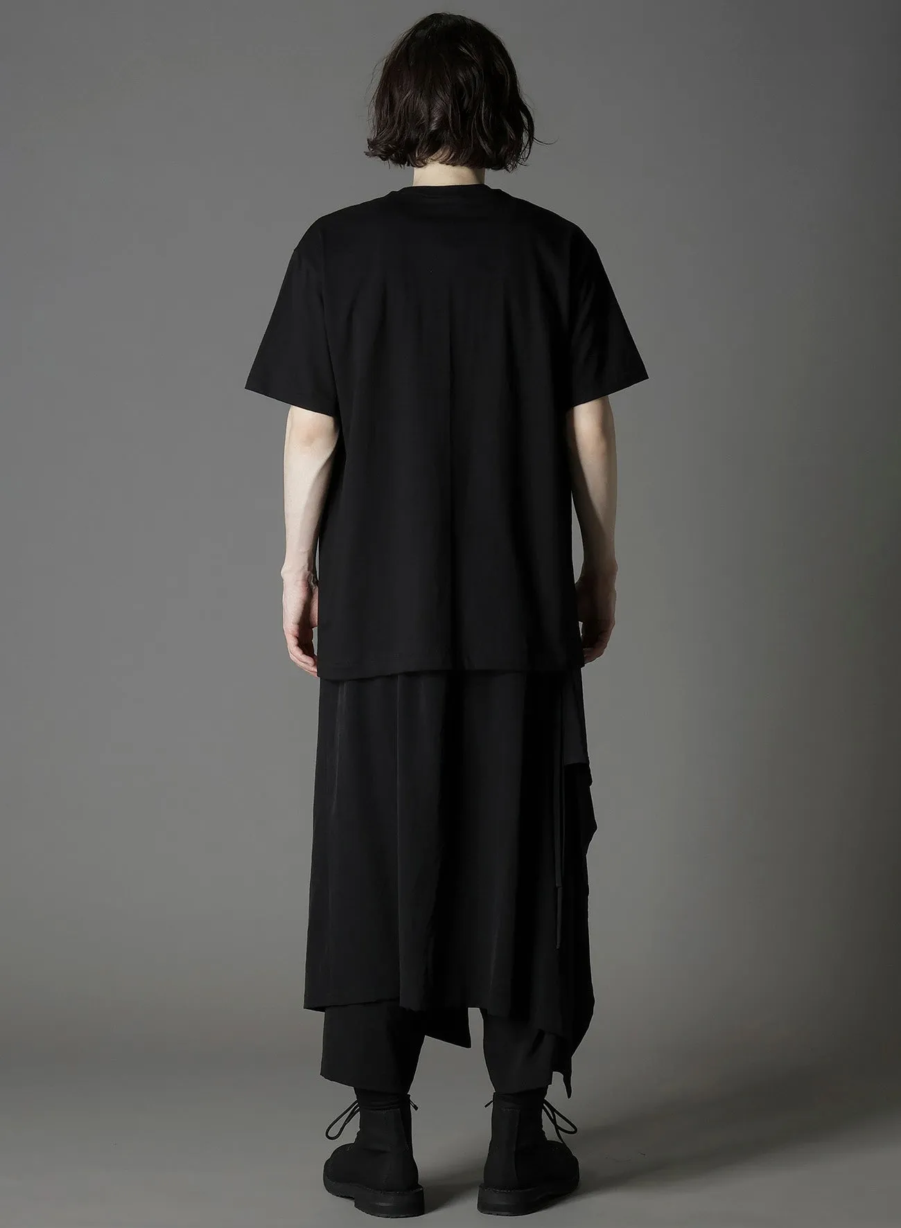 20/COTTON JERSEY SPIDER T-SHIRT sold by Yohji Yamamoto product image thumbnail 4