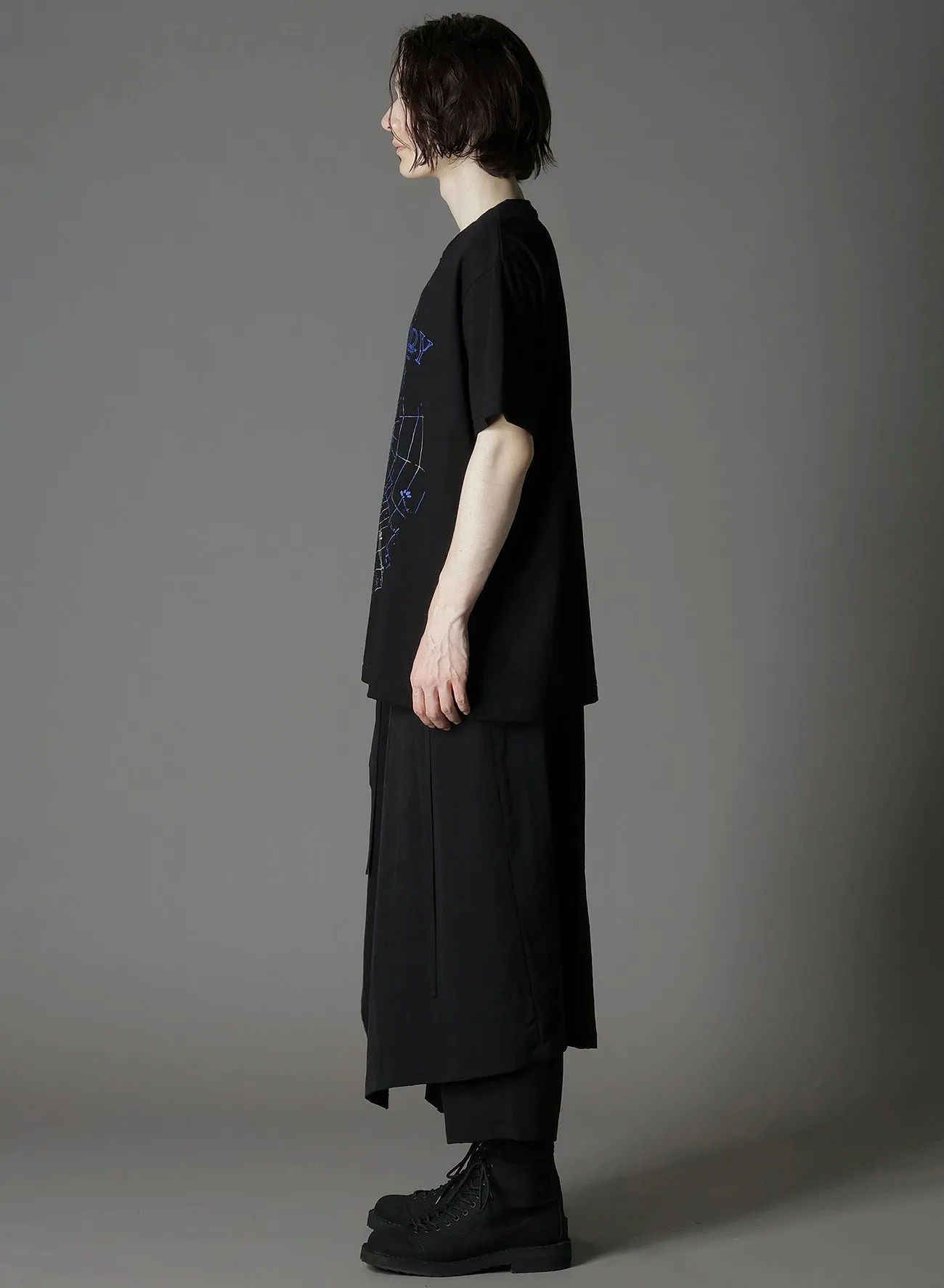 20/COTTON JERSEY SPIDER T-SHIRT sold by Yohji Yamamoto product image thumbnail 3