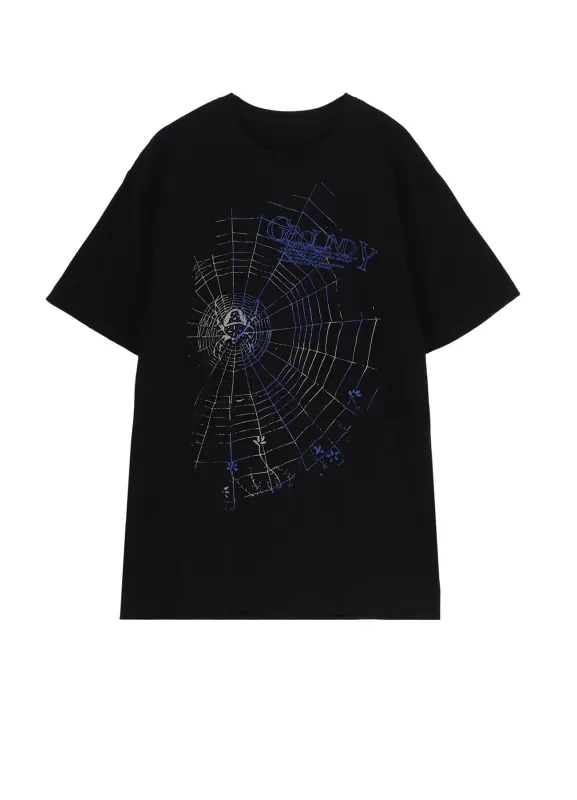 20/COTTON JERSEY SPIDER T-SHIRT sold by Yohji Yamamoto