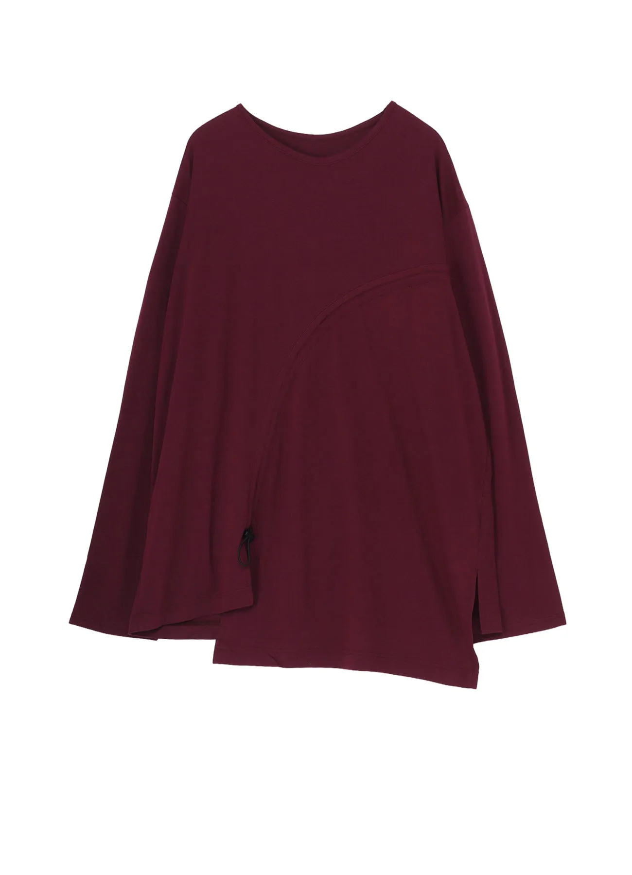 C/MO JERSEY CURVED CRAWCORD LONG SLEEVED T-SHIRT sold by Yohji Yamamoto