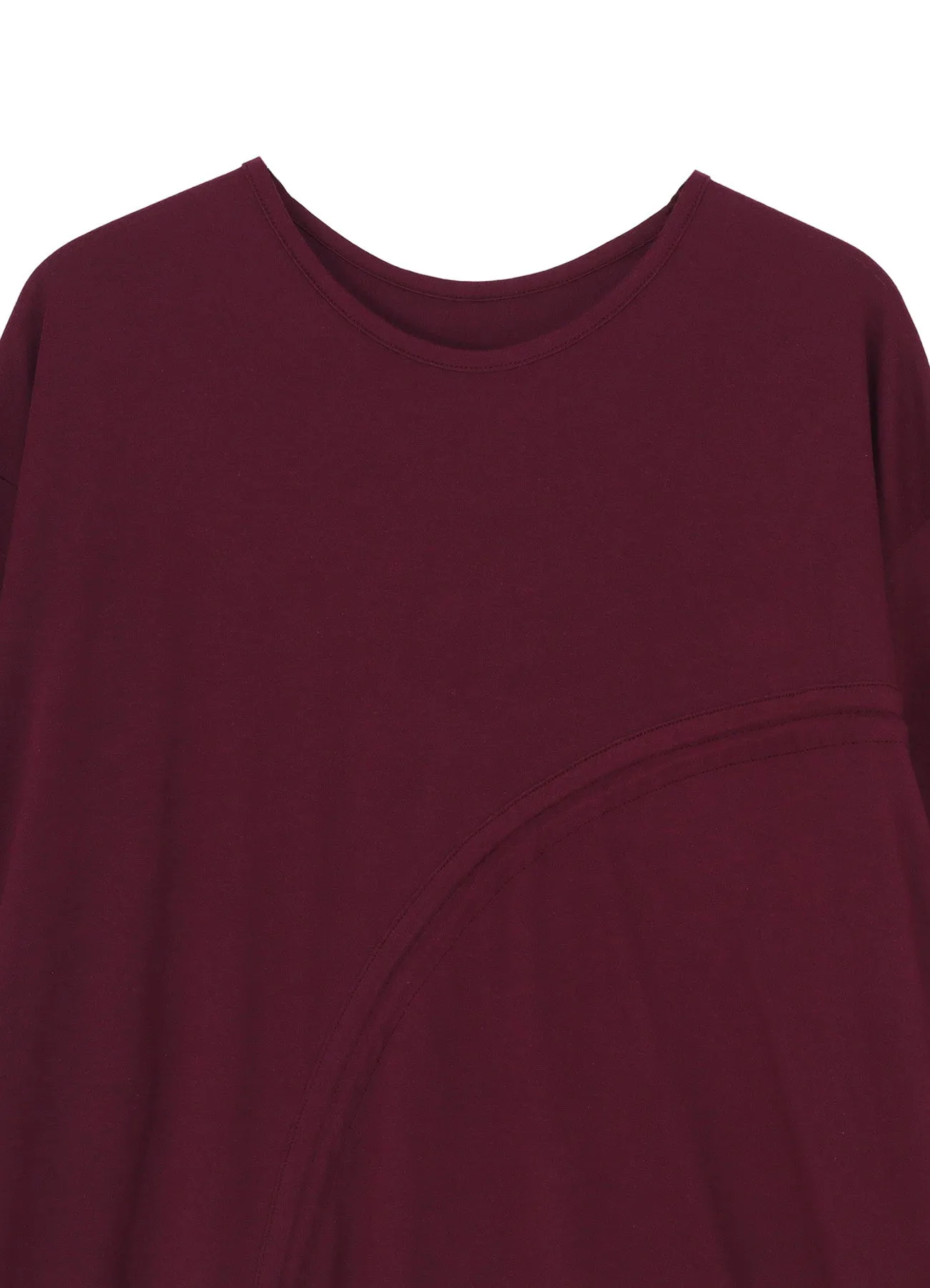 C/MO JERSEY CURVED CRAWCORD LONG SLEEVED T-SHIRT sold by Yohji Yamamoto product image thumbnail 4