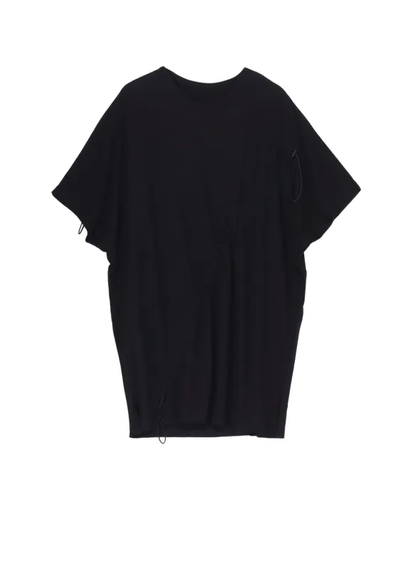 C/MO JERSEY DRAWCORD FRENCH SLEEVE T-SHIRT sold by Yohji Yamamoto