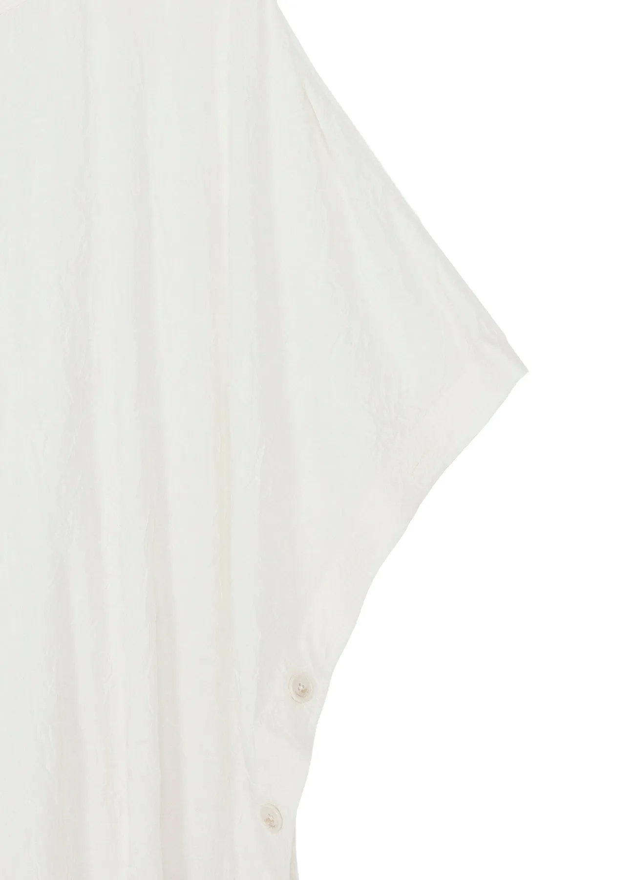 CATHC WASHER WRINKLE JERSEY SIDE BUTTON SHORT SLEEVED T-SHIRT sold by Yohji Yamamoto product image thumbnail 5