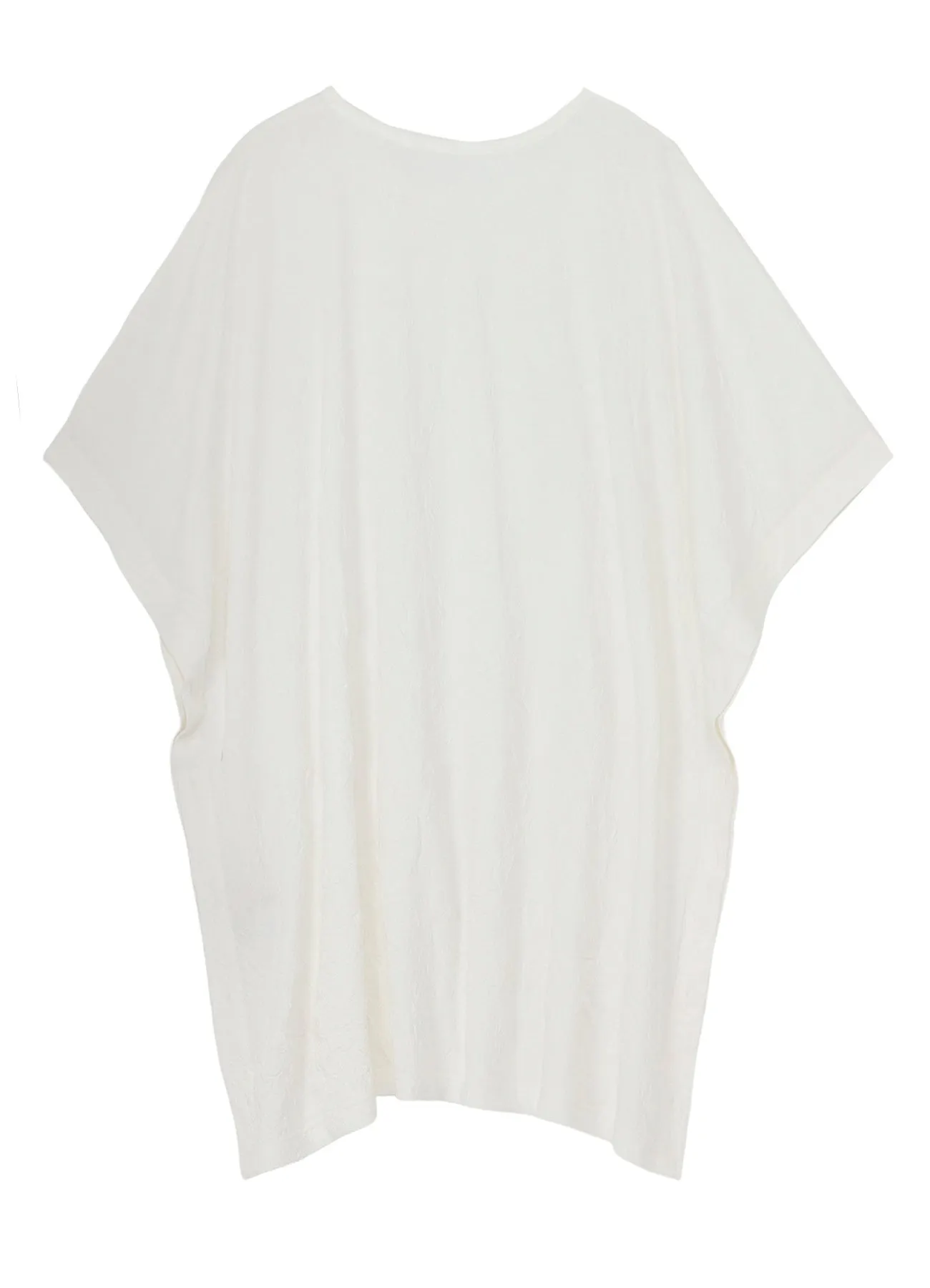 CATHC WASHER WRINKLE JERSEY SIDE BUTTON SHORT SLEEVED T-SHIRT sold by Yohji Yamamoto product image thumbnail 3