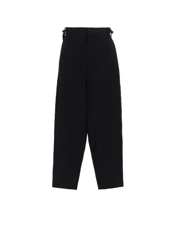 WOOL GABARDINE SAROUEL PANTS sold by Yohji Yamamoto