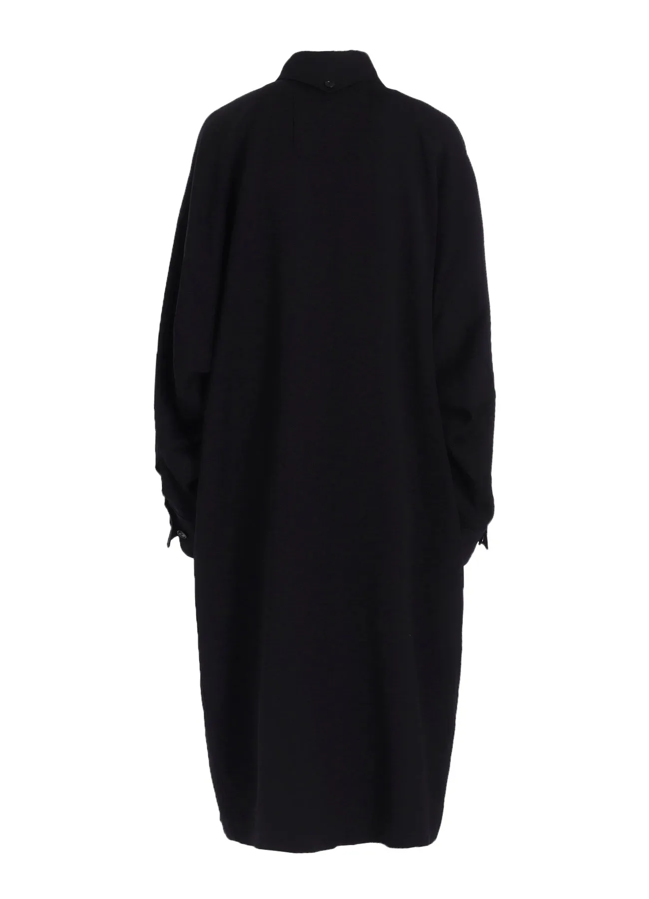 WOOL GABARDINE LONG COAT sold by Yohji Yamamoto product image thumbnail 3