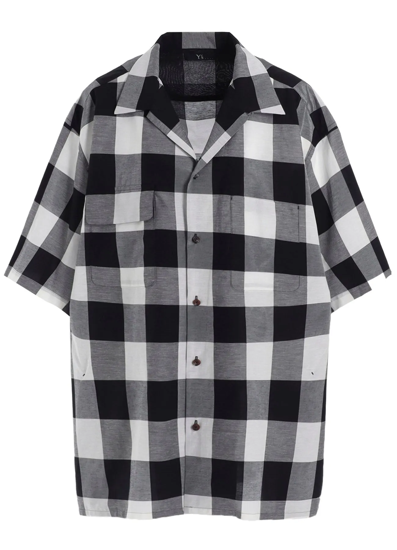 COTTON BLEND BLOUSE sold by Yohji Yamamoto product image thumbnail 2