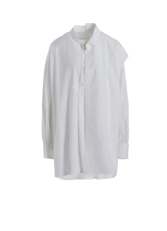 COMPACT TYPEWRITER PANEL DOUBLE BLOUSE sold by Yohji Yamamoto