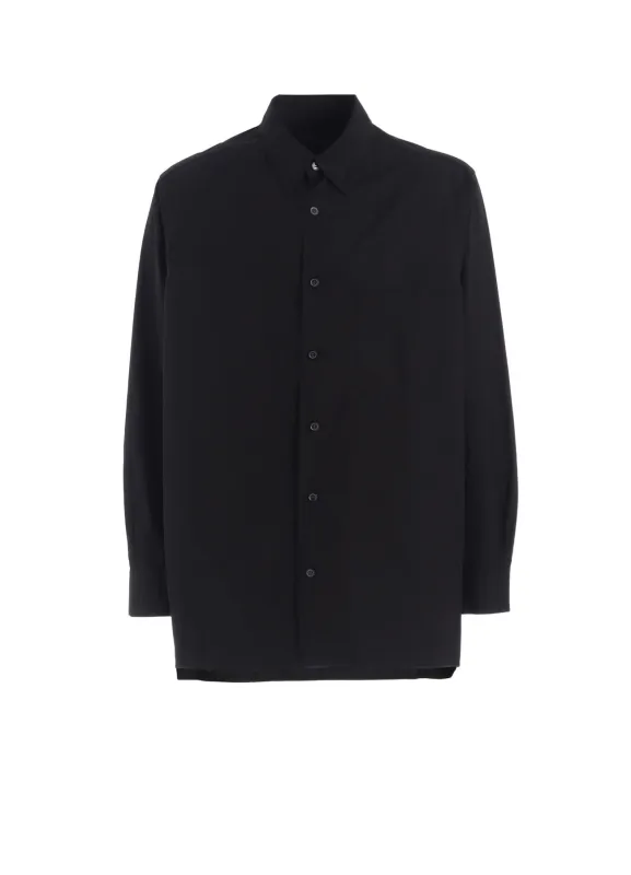 COTTON BROAD LOOSE-FIT REGULAR COLLAR SHIRT sold by Yohji Yamamoto