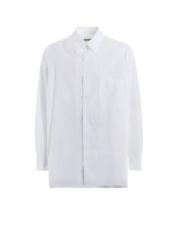 COTTON BROAD LOOSE-FIT REGULAR COLLAR SHIRT sold by Yohji Yamamoto